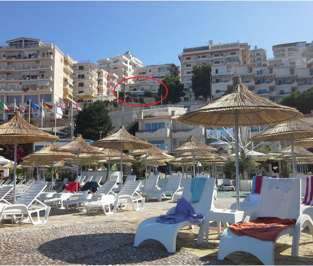 The Sun House Appartement Sarandë Buitenkant foto